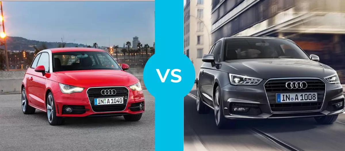 Audi A1 phase 1 vs phase 2