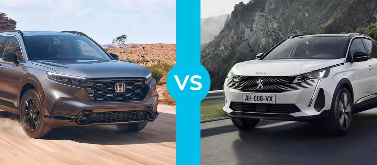 Honda CR-V vs Peugeot 3008