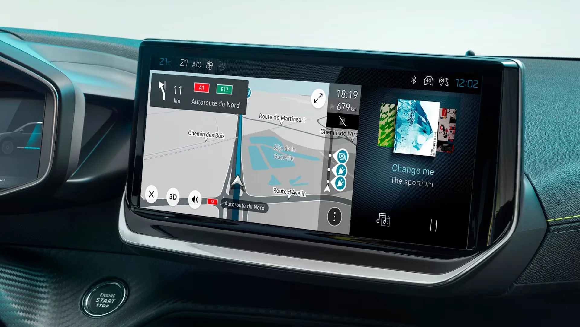 systeme-infotainment peugeot i connect advanced